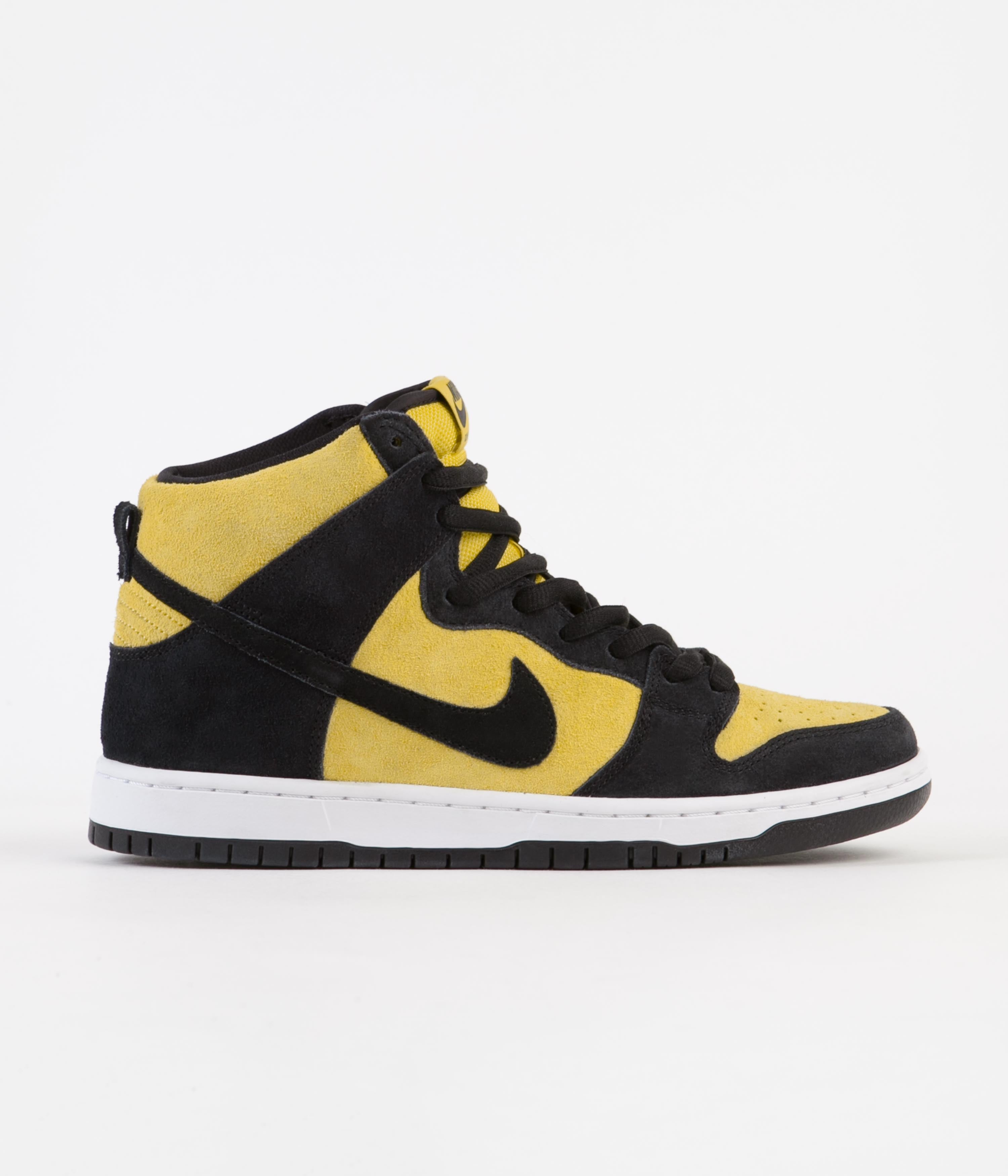 Nike SB Dunk High Pro Shoes - Mineral Slate / Sail - Black - White