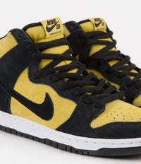 Nike SB Dunk High Pro 'Reverse Goldenrod' Shoes - Black / Black - Vars |  Flatspot