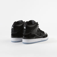 Nike SB Dunk High Pro Shoes - Black / Black - White - Varsity Royal thumbnail