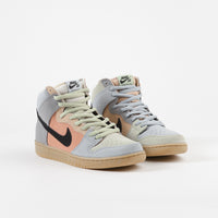 Nike SB Dunk High Pro Shoes - Particle Grey / Black - Terra Blush thumbnail