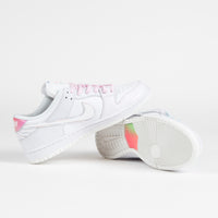 Nike SB Dunk Low 'Be True' Shoes - White / Summit Rainbow - White thumbnail