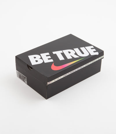 Nike SB Dunk Low 'Be True' Shoes - White / Summit Rainbow - White