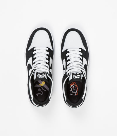 Nike SB Dunk Low Elite 'Oski' Shoes - Black / White - Clear - Black