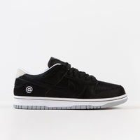 Nike SB Dunk Low OG Medicom Shoes - Black / Black - White thumbnail