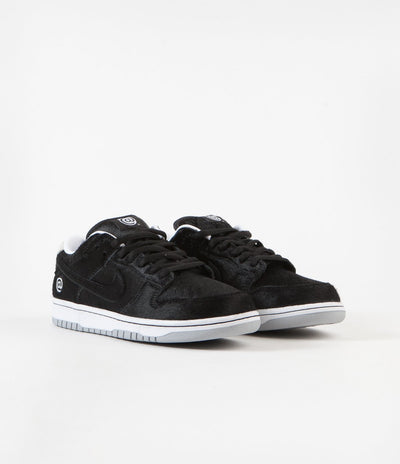 Nike SB Dunk Low OG Medicom Shoes - Black / Black - White