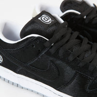 Nike SB Dunk Low OG Medicom Shoes - Black / Black - White thumbnail