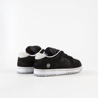 Nike SB Dunk Low OG Medicom Shoes - Black / Black - White thumbnail