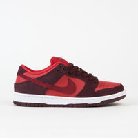 Nike SB Dunk Low Pro Cherry Shoes - Burgundy Crush / Team Red - University Red thumbnail