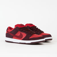 Nike SB Dunk Low Pro Cherry Shoes - Burgundy Crush / Team Red - University Red thumbnail