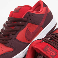 Nike SB Dunk Low Pro Cherry Shoes - Burgundy Crush / Team Red - University Red thumbnail