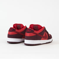 Nike SB Dunk Low Pro Cherry Shoes - Burgundy Crush / Team Red - University Red thumbnail