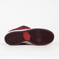 Nike SB Dunk Low Pro Cherry Shoes - Burgundy Crush / Team Red - University Red thumbnail