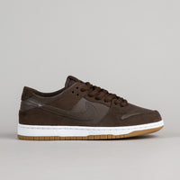 Nike SB Dunk Low Pro Ishod Wair Shoes - Baroque Brown / Baroque Brown - White thumbnail