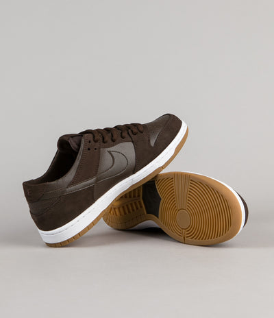 Nike SB Dunk Low Pro Ishod Wair Shoes - Baroque Brown / Baroque Brown - White