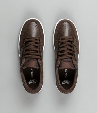 Nike SB Dunk Low Pro Ishod Wair Shoes - Baroque Brown / Baroque Brown - White