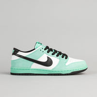 Nike SB Dunk Low Pro Ishod Wair Shoes - Green Glow / Black - Summit White thumbnail