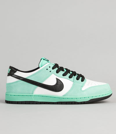 Nike SB Dunk Low Pro Ishod Wair Shoes - Green Glow / Black - Summit White