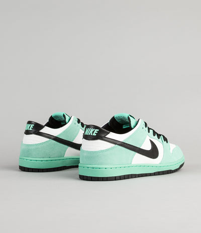 Nike SB Dunk Low Pro Ishod Wair Shoes - Green Glow / Black - Summit White