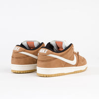 Nike SB Dunk Low Pro Orange Label Shoes - Dark Russet / Sail - Dark Russet - Black thumbnail