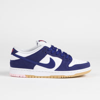 Nike SB Dunk Low Pro Premium 'Los Angeles Dodgers' Shoes - Deep Royal Blue / Deep Royal Blue - White thumbnail