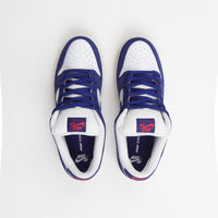 Nike SB Dunk Low Pro Premium 'Los Angeles Dodgers' Shoes - Deep Royal Blue / Deep Royal Blue - White thumbnail