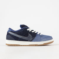 Nike SB Dunk Low Pro Premium 'Sashiko' Shoes - Mystic Navy / Sail - Mystic Navy thumbnail