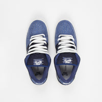 Nike SB Dunk Low Pro Premium 'Sashiko' Shoes - Mystic Navy / Sail - Mystic Navy thumbnail