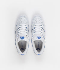 Nike sb dunk low white game royal online