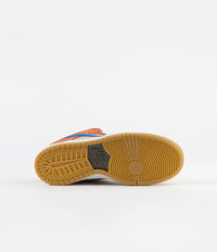 Nike SB Dunk Low Pro Shoes - Dusty Peach / Photo Blue - Desert Ore