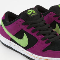 Nike SB Dunk Low Pro 'ACG Terra' Shoes - Red Plum / Citron - Black - Taxi thumbnail