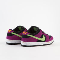 Nike SB Dunk Low Pro 'ACG Terra' Shoes - Red Plum / Citron - Black - Taxi thumbnail