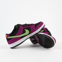 Nike SB Dunk Low Pro 'ACG Terra' Shoes - Red Plum / Citron - Black - Taxi thumbnail