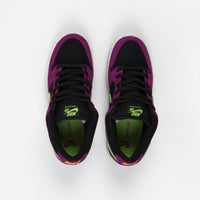 Nike SB Dunk Low Pro 'ACG Terra' Shoes - Red Plum / Citron - Black - Taxi thumbnail