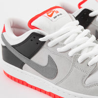 Nike SB Orange Label Dunk Low Pro Shoes - Neutral Grey / Cool Grey - Black - Infrared thumbnail