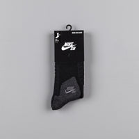 Nike SB Elite Crew Socks - Black / Anthracite / Anthracite thumbnail