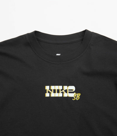 Nike SB Embroidered Block T-Shirt - Black