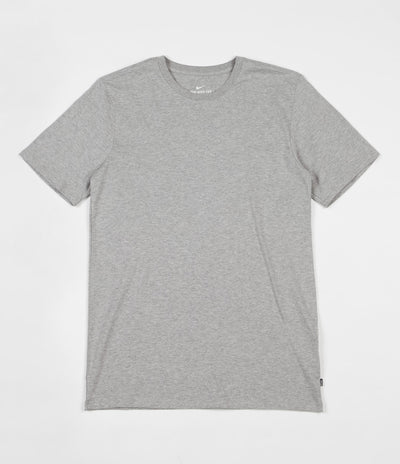 Nike SB Essential T-Shirt - Dark Grey Heather / Dark Grey Heather