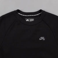 Nike SB Everett Crewneck Sweatshirt - Black / Cool Grey thumbnail