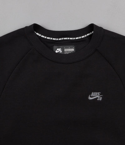 Nike SB Everett Crewneck Sweatshirt - Black / Cool Grey