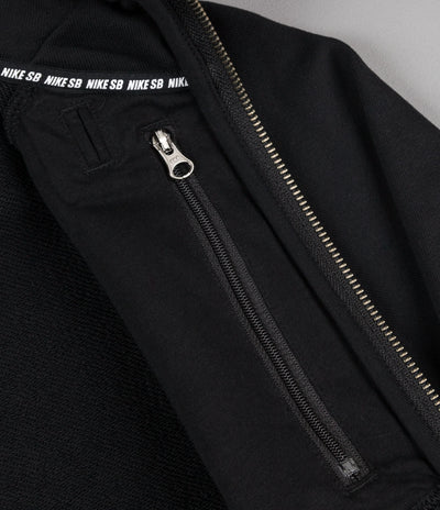 Nike SB Everett Hooded Sweatshirt - Black / White