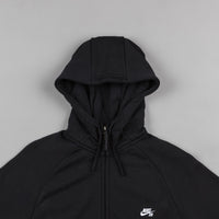 Nike SB Everett Hooded Sweatshirt - Black / White thumbnail