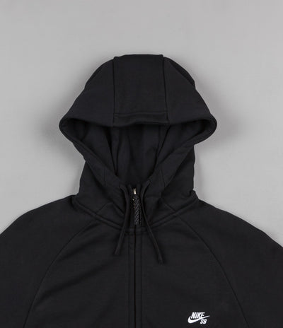 Nike SB Everett Hooded Sweatshirt - Black / White