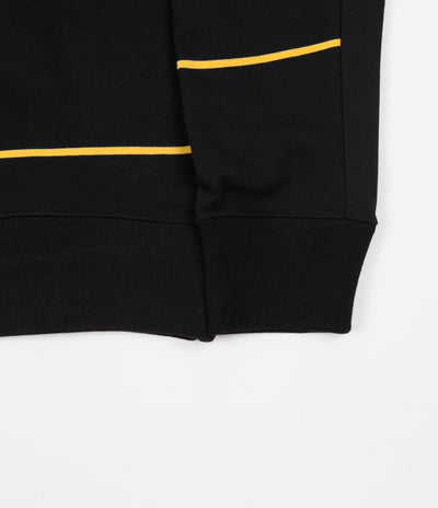 Nike SB Everett Stripe Crewneck Sweatshirt - Black / Black