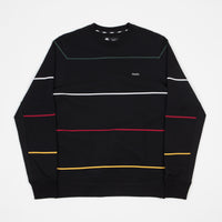 Nike SB Everett Stripe Crewneck Sweatshirt - Black / Black thumbnail