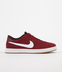 Nike SB FC Classic Shoes - Team Red / White - Black - Vivid Orange