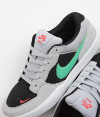 Nike SB Force 58 Shoes - Wolf Grey / Light Menta - Black - Wolf