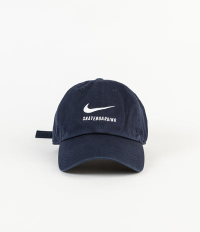 Nike SB H86 Twill Cap - Obsidian / White