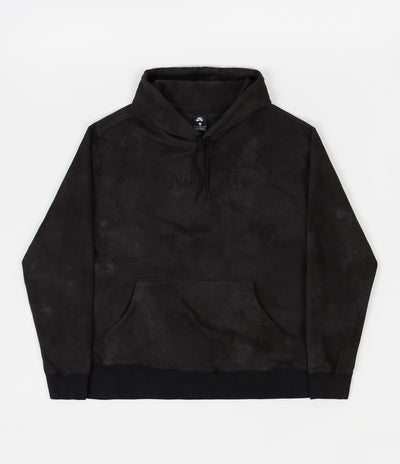 Nike SB Classic Wash HBR Hoodie - Black / Black