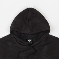 Nike SB Classic Wash HBR Hoodie - Black / Black thumbnail