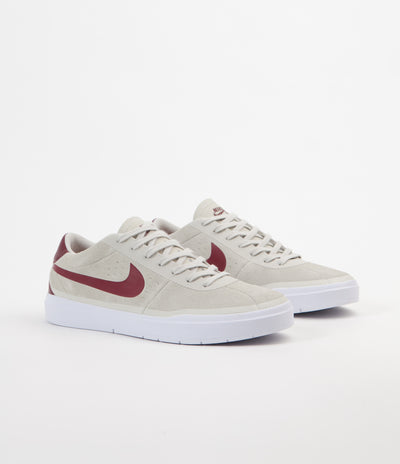 Nike SB Hyperfeel Bruin Shoes - Summit White / Team Red - White - White